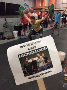 JQ likes Nickelback #foundryopen2017